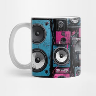 Vintage Audio Sound System Mug